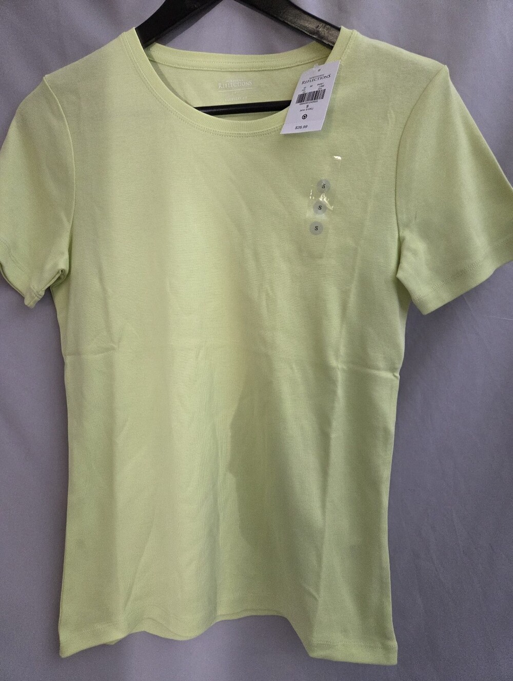Northern Reflections Lime Short Sleeve Crewneck Tee